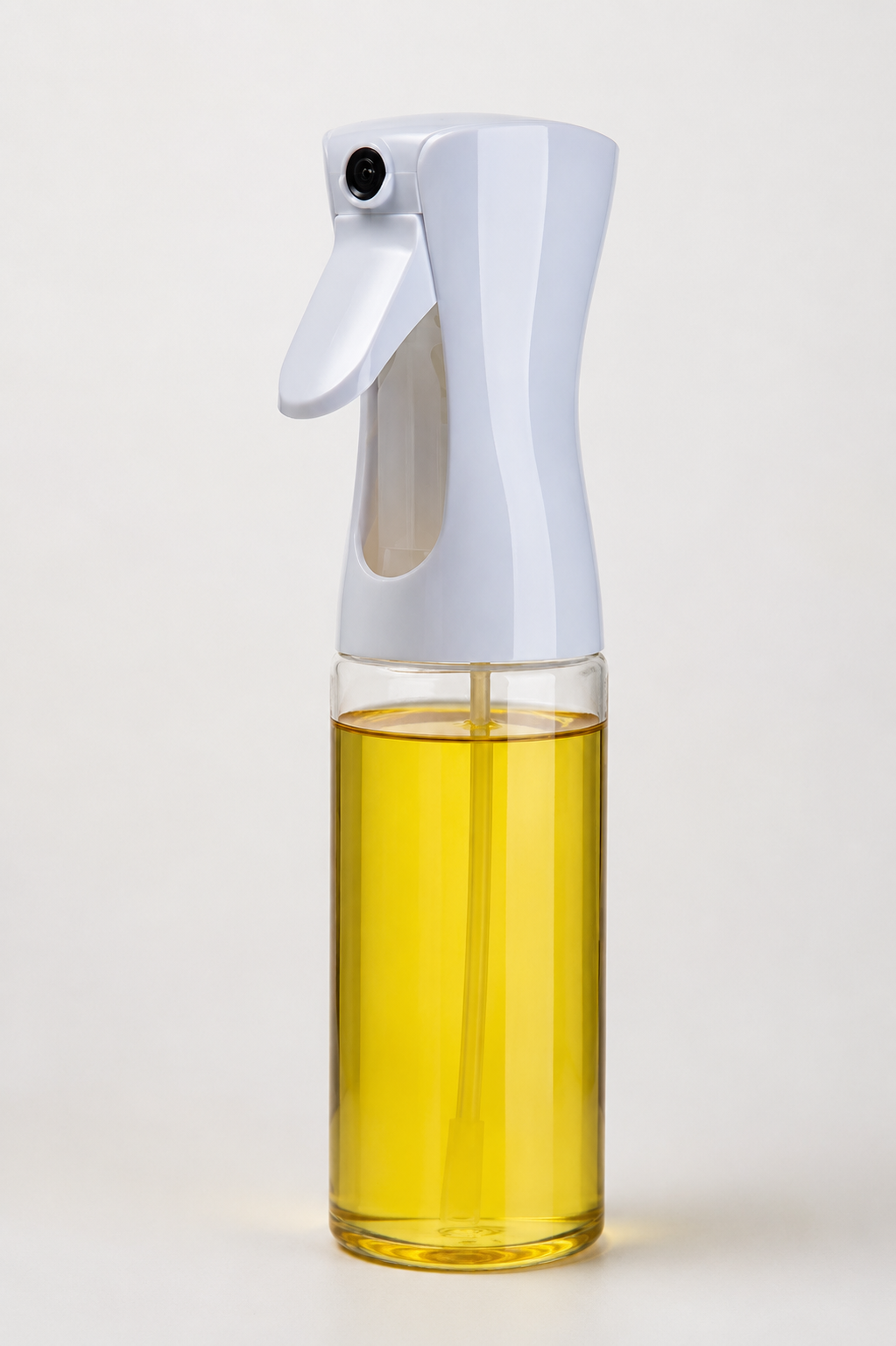 Glass Oil Spray Bottle | Refillable Kitchen Cooking Oil & Vinegar Mist Dispenser
