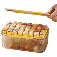 Double Silicone Large Capacity Ice Box Ice Storage Ice Box Frozen Ice Artifact Of Refrigerator With Cover