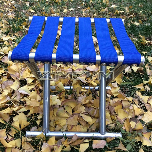 Portable Folding Camping Chair | Outdoor Picnic, Beach & Fishing Stool with Easy Fold Design