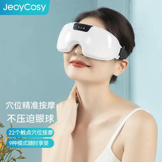 Bluetooth Eye Massager with Heat | Portable Hot Compress Eye Care Device Zinggal