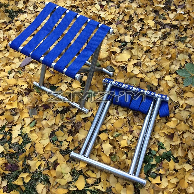 Portable Folding Mazar Chair for Outdoor Camping, Picnic, Beach, Easy to Fold Camp stool, Fishing Chairs Household Accessories