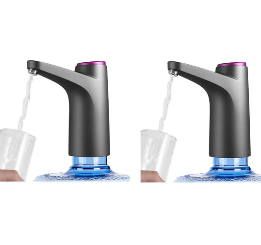 Portable USB Water Dispenser Pump | Universal 2.5, 3 & 5 Gallon Bottle Water Pump