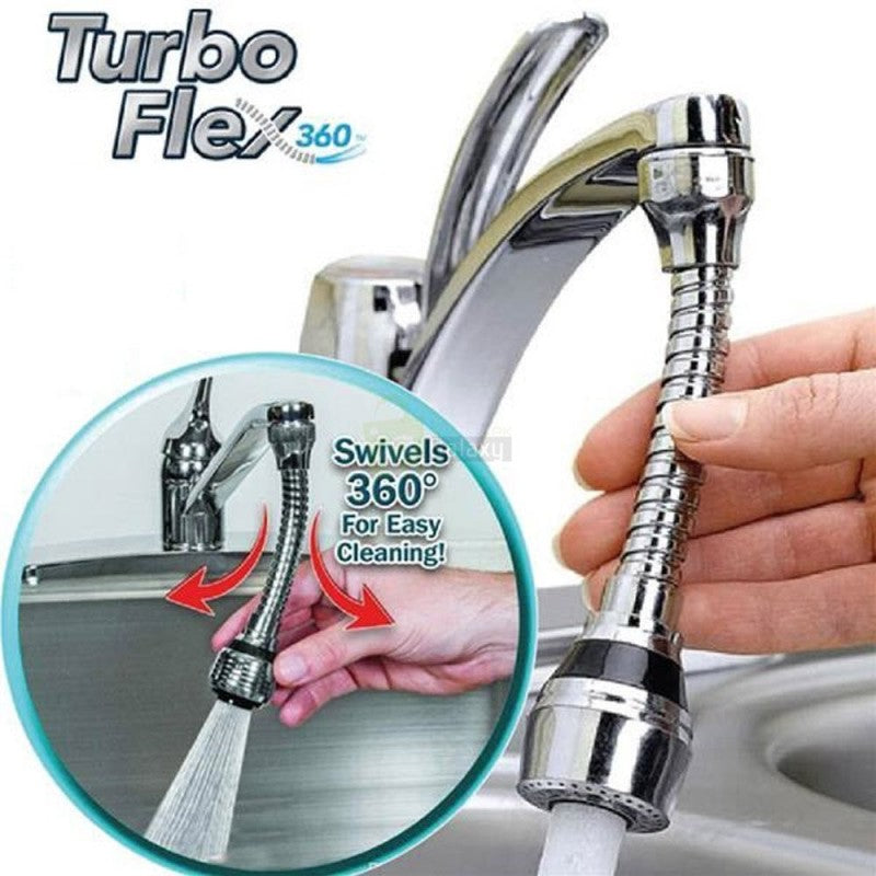 360° Rotating Faucet Nozzle with Water Filter | Water-Saving Tap Head Extension for Kitchen Sink