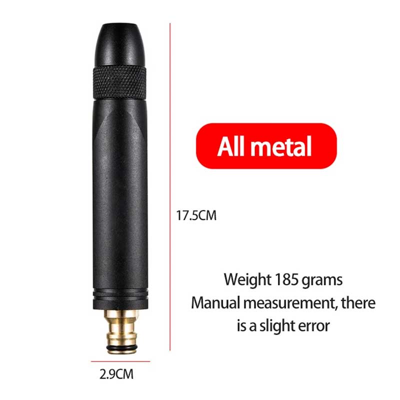 High-Pressure Adjustable Water Spray Nozzle | Multi-Function Hose Nozzle for Car Wash, Garden & Outdoor Cleaning