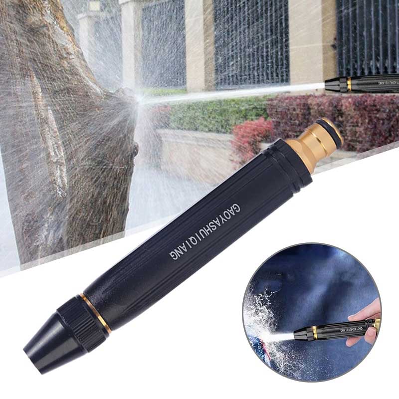 High-Pressure Adjustable Water Spray Nozzle | Multi-Function Hose Nozzle for Car Wash, Garden & Outdoor Cleaning