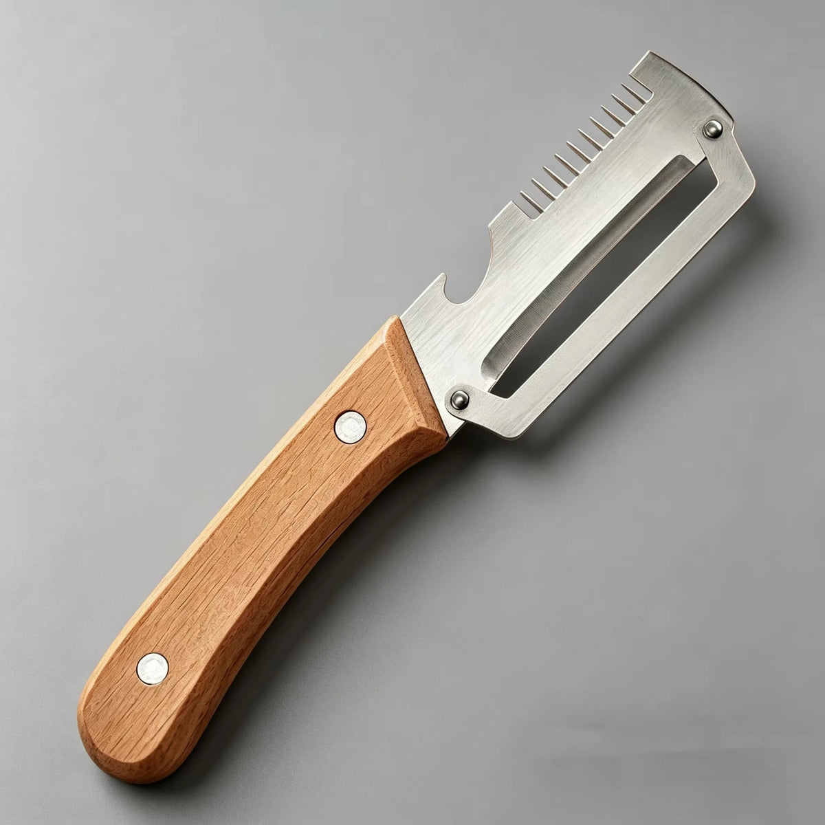 3-in-1 Vegetable Peeler & Kitchen Slicer with Bottle Opener | Stainless Steel Multifunctional Tool Qatar