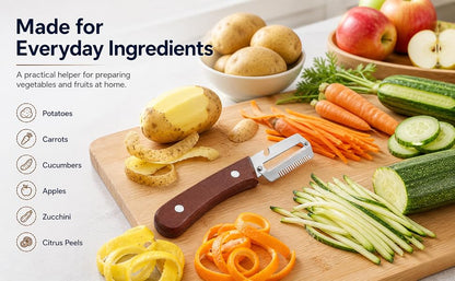 3-in-1 Vegetable Peeler & Kitchen Slicer with Bottle Opener | Stainless Steel Multifunctional Tool Qatar