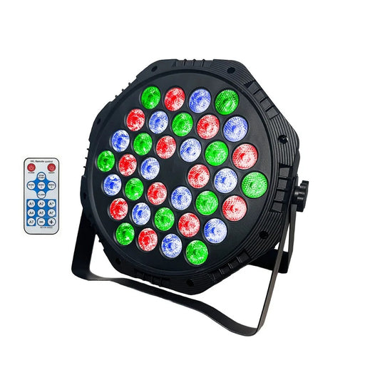 36W RGB LED Stage Par Light with Remote Control-zinggal Qatar