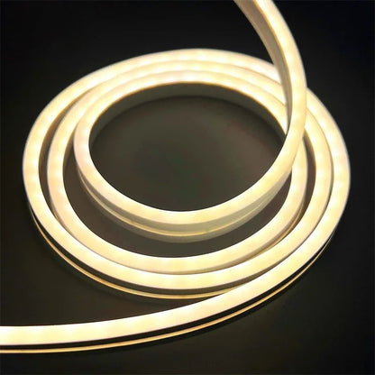Battery Powered Neon LED Strip Light with Battery Box – Flexible Rope Light for Bedroom & DIY Decor-zinggal-Qatar