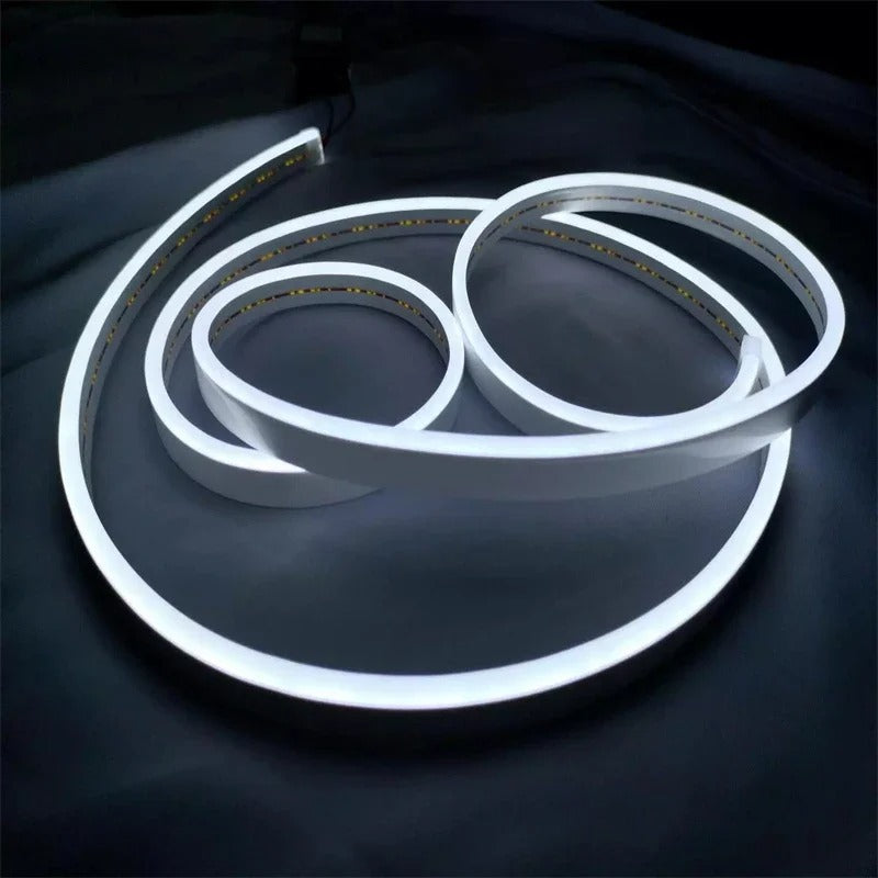 Battery Powered Neon LED Strip Light with Battery Box – Flexible Rope Light for Bedroom & DIY Decor-zinggal-Qatar