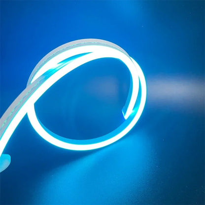 Battery Powered Neon LED Strip Light with Battery Box – Flexible Rope Light for Bedroom & DIY Decor-zinggal-Qatar