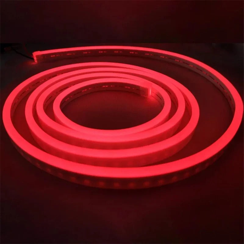 Battery Powered Neon LED Strip Light with Battery Box – Flexible Rope Light for Bedroom & DIY Decor-zinggal-Qatar