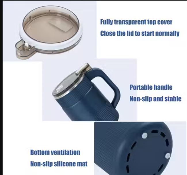 VELEXORI AUTOMATIC COFFEE BEAN GRINDER MUG - STAINLESS STEEL BLADE FOR SPICES, NUTS, GRAINS & COFFEEVELEXORI AUTOMATIC COFFEE BEAN GRINDER MUG - STAINLESS STEEL BLADE FOR SPICES, NUTS, GRAINS & COFFEE