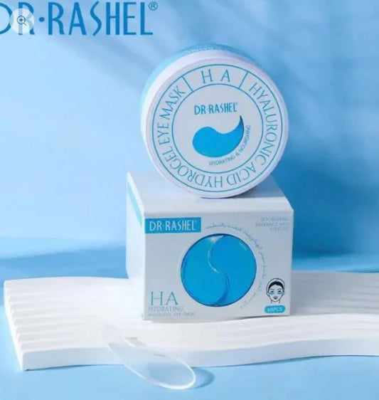 Dr Rashel HA Hydrating Hydrogel Eye Mask 60 Pcs | Hyaluronic Acid Under Eye Patches