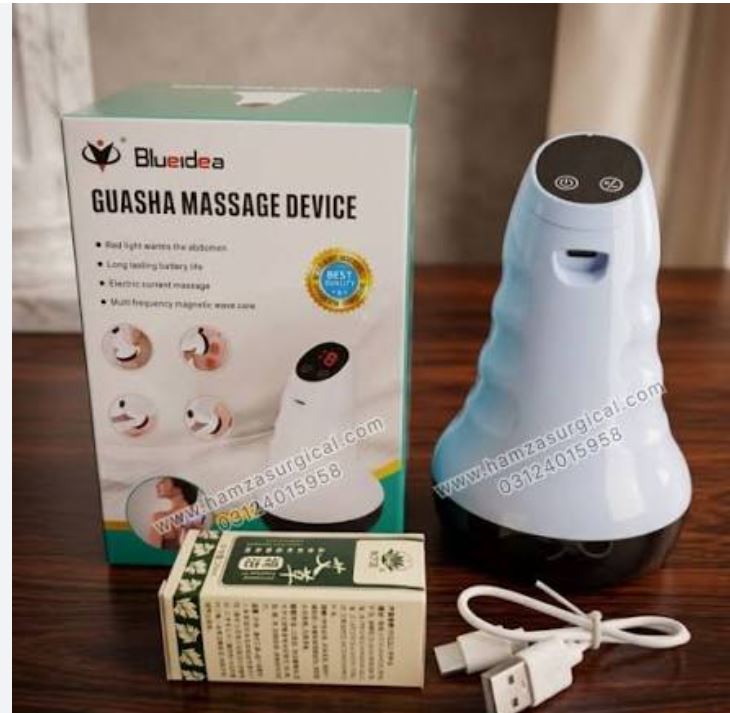 Electric Scraping Therapy Machine, Cupping Gua Sha Massager, Massage Meridians Promote Blood Circulation Cupping MachineGua Sha Massage Device in Pakistan – Electric Dry Cupping & Deep Tissue Therapy Massager