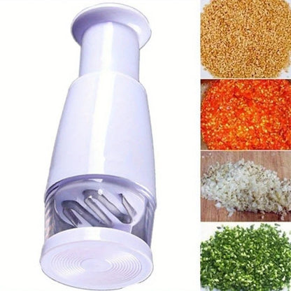 Manual Food Chopper – Hand Push Vegetable, Onion & Garlic Cutter | Zinggal Qatar