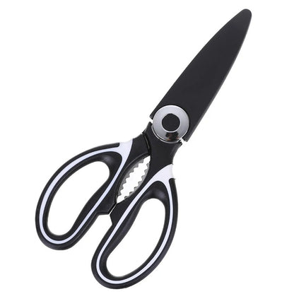 Multi-Purpose Stainless Steel Kitchen Scissors | Heavy-Duty Food Cutting Shears