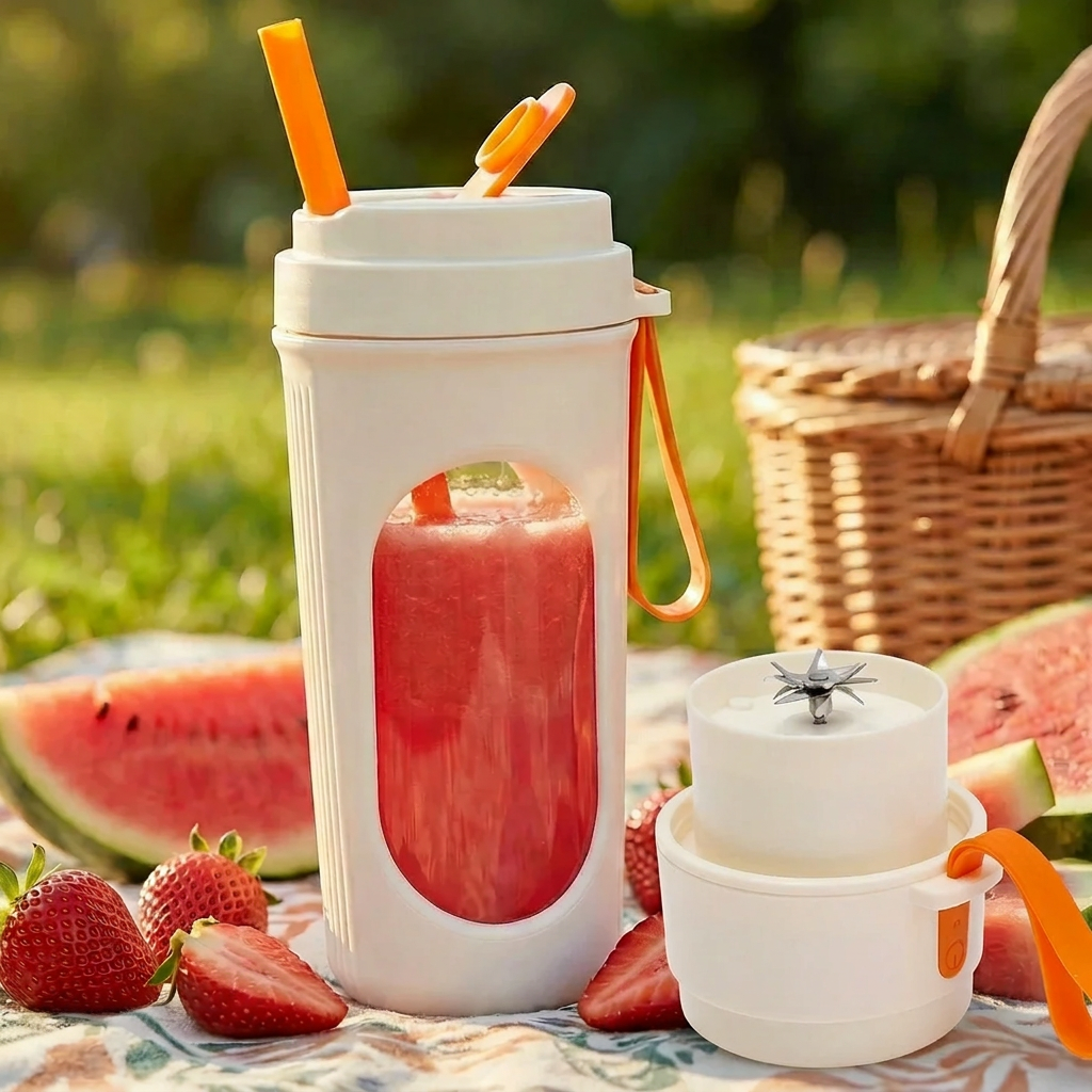 Portable USB Rechargeable Blender - juicer- Personal Smoothie & Shake Mixer Cup