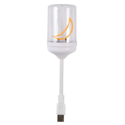 Zinggal USB Tungsten Filament Night Light – Portable Bedside Table Lamp for Bedroom & Reading
