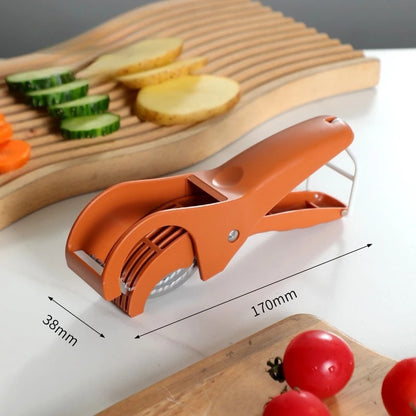 Stainless Steel Vegetable & Fruit Slicer | Multi-Functional Salad Slicer Kitchen Tool