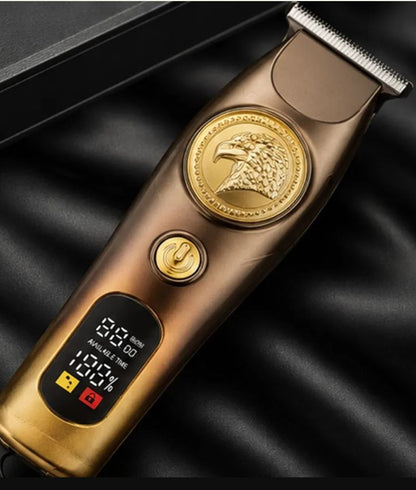 Tondeuse Professionnelle Sans Fil Trimmer X TM-T98D – Hair Clipper USB Rechargeable avec Écran LED