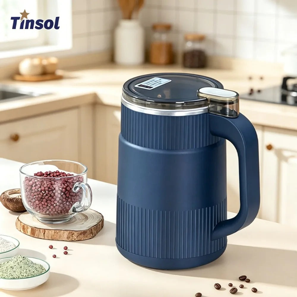 VELEXORI Automatic Coffee Bean Grinder Mug | Stainless Steel Blade Grinder for Coffee, Spices, Nuts & Grains