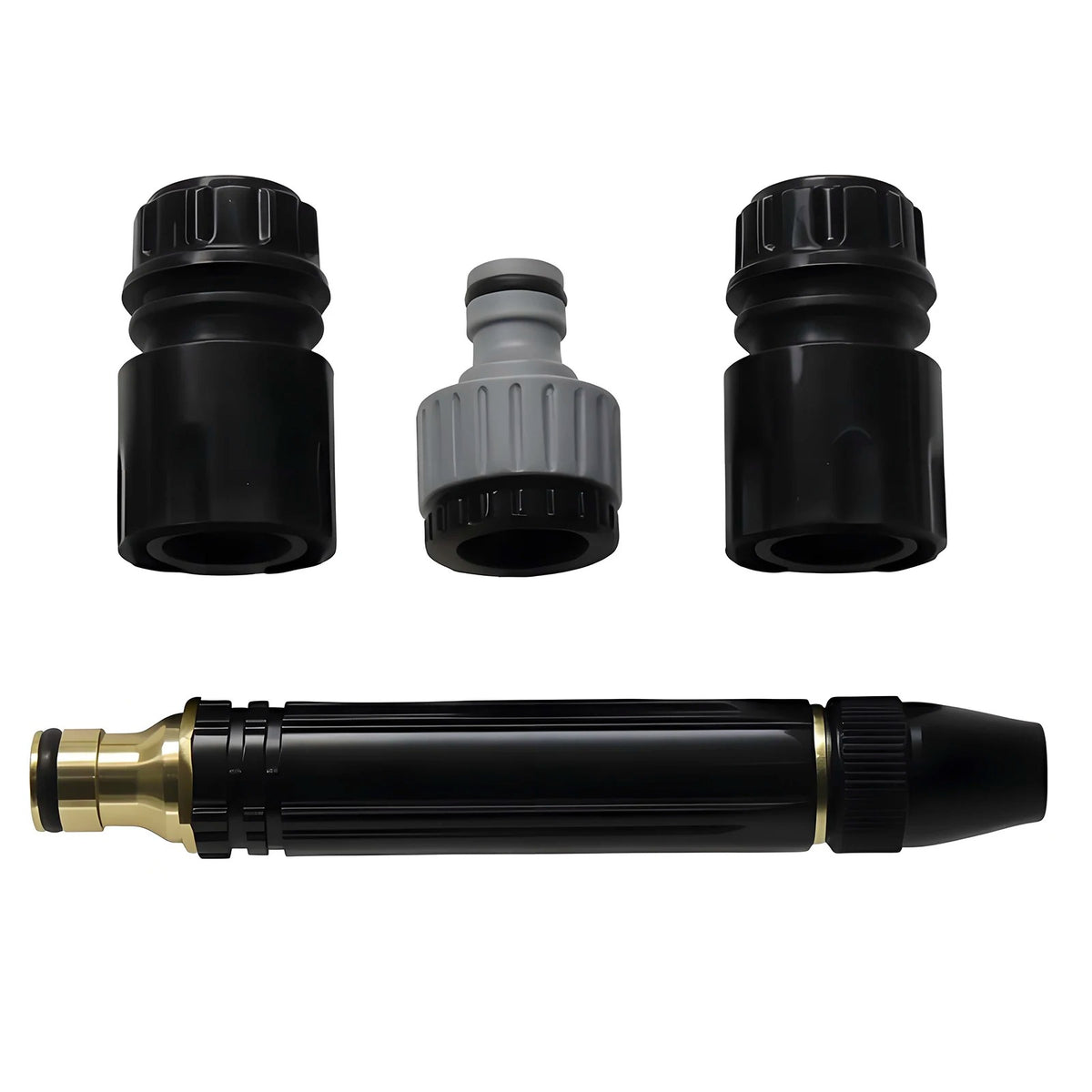 High-Pressure Adjustable Water Spray Nozzle | Multi-Function Hose Nozzle for Car Wash, Garden & Outdoor Cleaning
