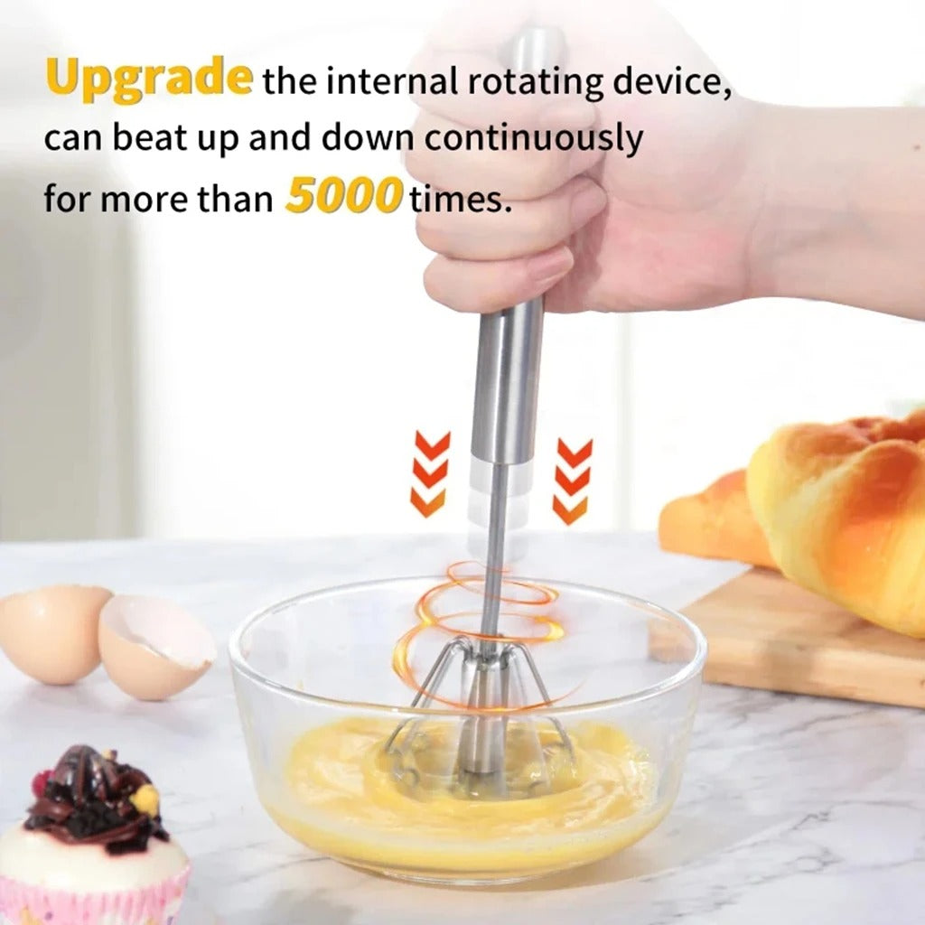 Semi Automatic Egg Whisk Beater Qatar | Manual Kitchen Mixing Tool | Zinggal