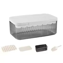 Double Silicone Large Capacity Ice Box Ice Storage Ice Box Frozen Ice Artifact Of Refrigerator With Cover