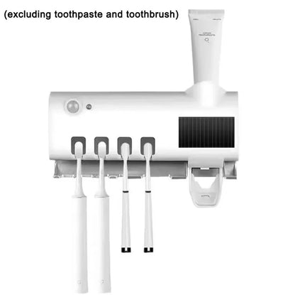 Intelligent Ultraviolet Toothbrush Sterilizer Automatically Squeezes Toothpaste Wall Mounted Toothbrush Holder Sterilization Ite