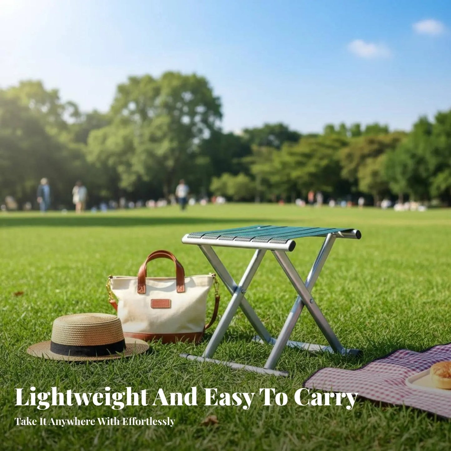 Portable Folding Mazar Chair for Outdoor Camping, Picnic, Beach, Easy to Fold Camp stool, Fishing Chairs Household Accessories