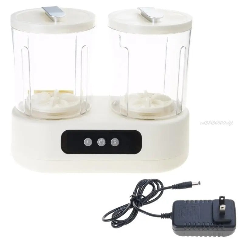 Mini Portable Twin Tub Washing Machine | 3L Automatic Laundry Washer for Travel, Home & Apartments