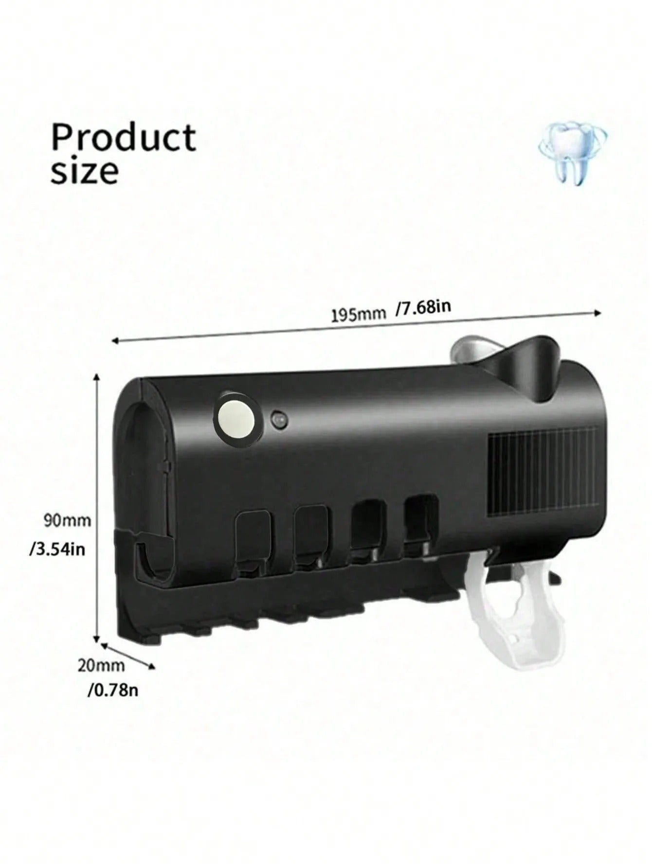 Intelligent Ultraviolet Toothbrush Sterilizer Automatically Squeezes Toothpaste Wall Mounted Toothbrush Holder Sterilization Ite