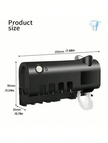 Intelligent Ultraviolet Toothbrush Sterilizer Automatically Squeezes Toothpaste Wall Mounted Toothbrush Holder Sterilization Ite