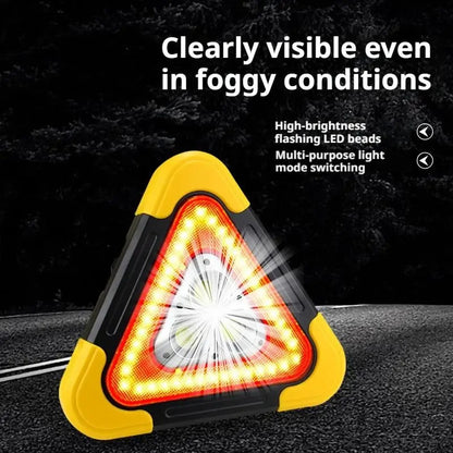Emergency Tripod Warning Light Multi-function LED Light Outdoor Safety Breakdown Lamp Portable Work Camping Light