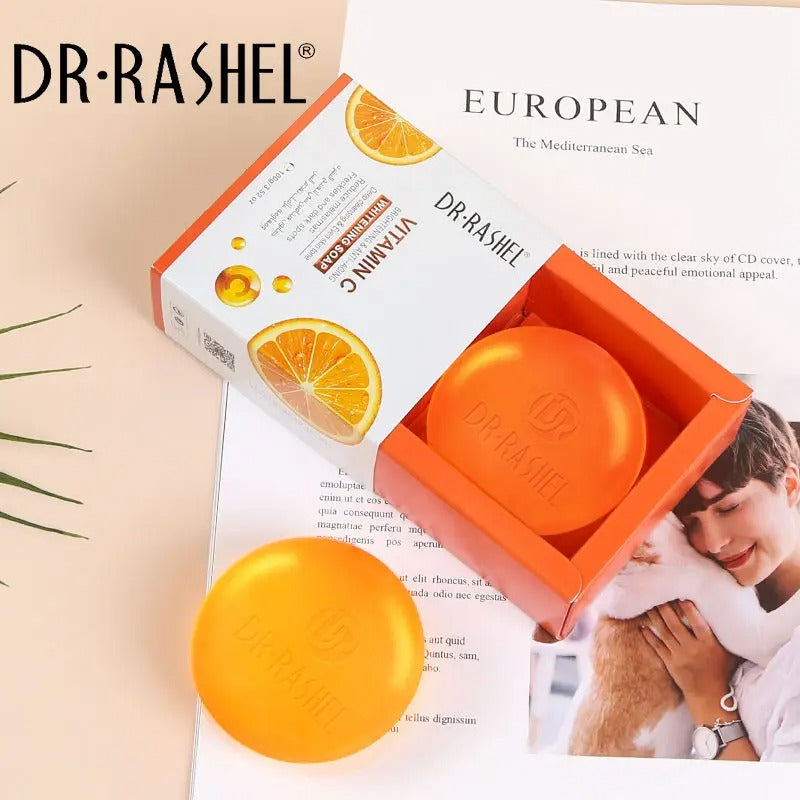 DR RASHEL VC Cleansing Soap Cleans Pores Brightens Skin Moisturizes Without Tightness