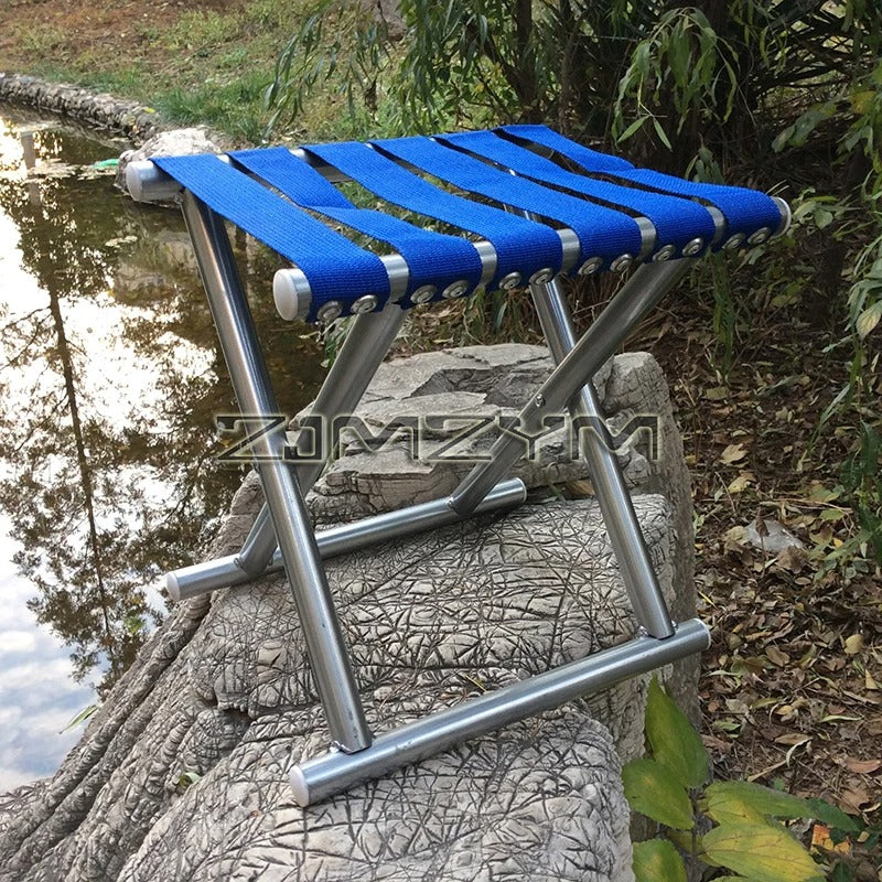 Portable Folding Mazar Chair for Outdoor Camping, Picnic, Beach, Easy to Fold Camp stool, Fishing Chairs Household Accessories