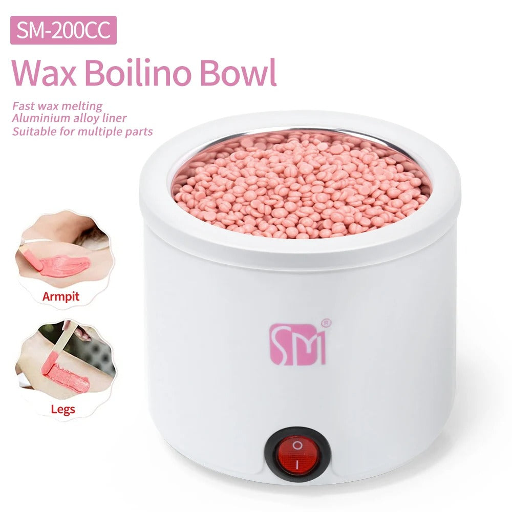Professional Wax Warmer Pot | Adjustable Hair Removal Wax Melter with Quick Heating for Home Use