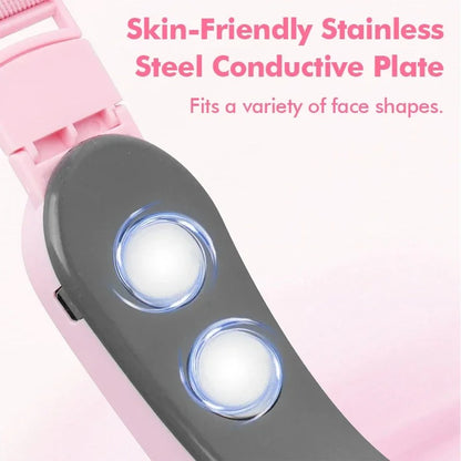 EMS V-Face Slimming Vibration Massager LED Photon Therapy Facial Lifting Care Double Chin V Line Lift Belt Cellulite Jaw Device