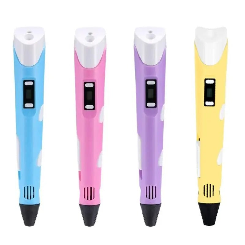 3D Printing Pen Intelligent Pen Making Graffiti ArtsCrafts With USB Cable For Kids Adults DIY Creative Art Supplies