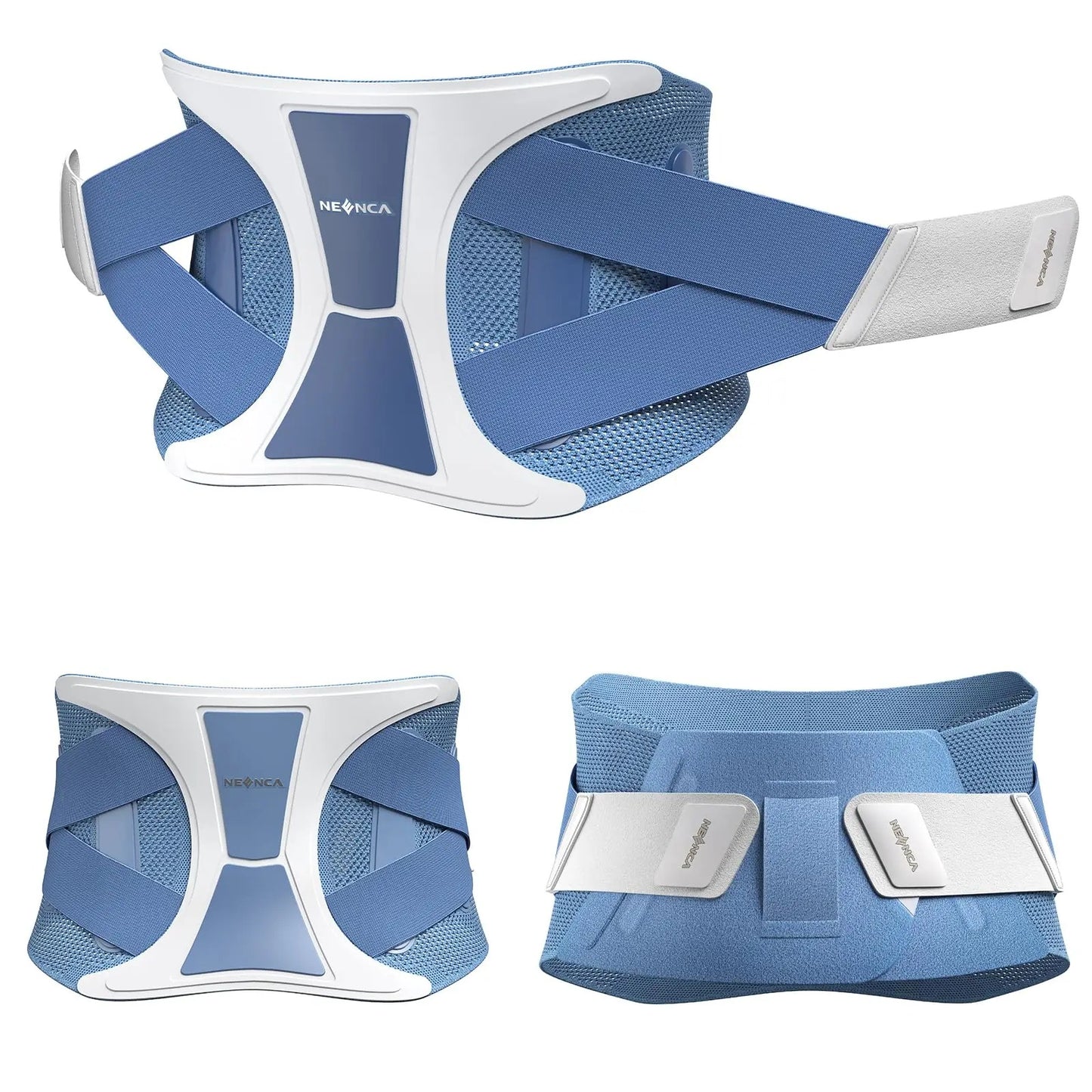 Back Support Brace Adjustable Lumbar Support Belt Waist Wrap for Lower Back Pain Relief, Injuries, Sciatica, Scoliosis