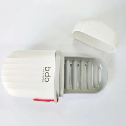 Portable Travel Soap Case with Lid | Soap Dish Storage Box for Bathroom & Travel