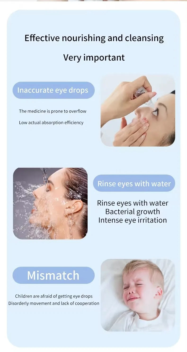Eye moisturizing device heated nano atomization spray relieves eye fatigue steam eye dryness hot compress eye protection device