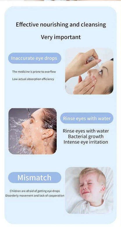 Eye moisturizing device heated nano atomization spray relieves eye fatigue steam eye dryness hot compress eye protection device