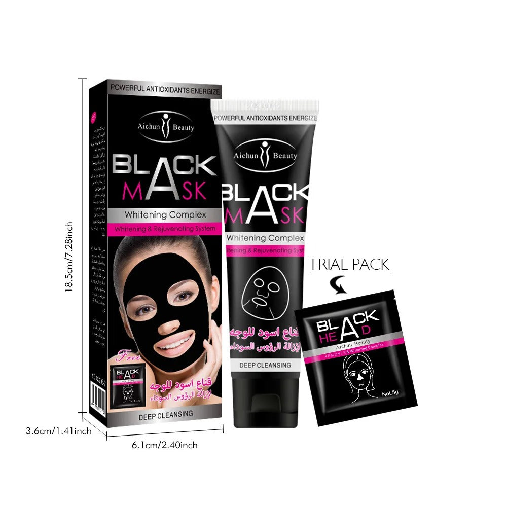 Dead Sea Mud Black Peel Off Mask - A deep-cleansing formula that unclogs pores and removes impurities