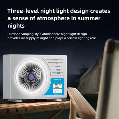 Home High-Speed Desktop Fan with Multiple Adjustable Levels Cool Circulating Air Mini Air Conditioning Style Silent Cooling Fan