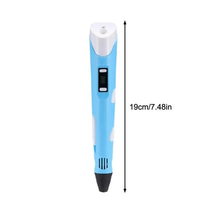 3D Printing Pen Intelligent Pen Making Graffiti ArtsCrafts With USB Cable For Kids Adults DIY Creative Art Supplies
