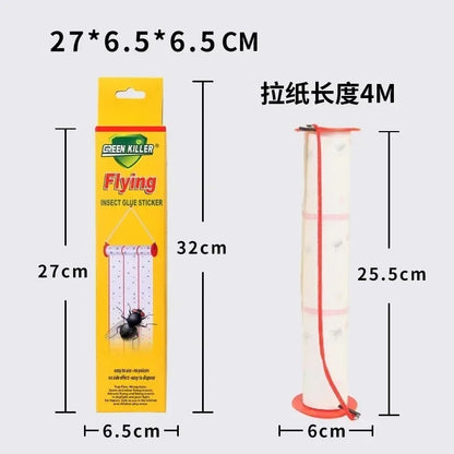 1PC Fly Sticker Roll Adhesive Insect Trap Paper for Ant Pest Control Tree Climbing Protector Ideal Fruit Trees And Garden