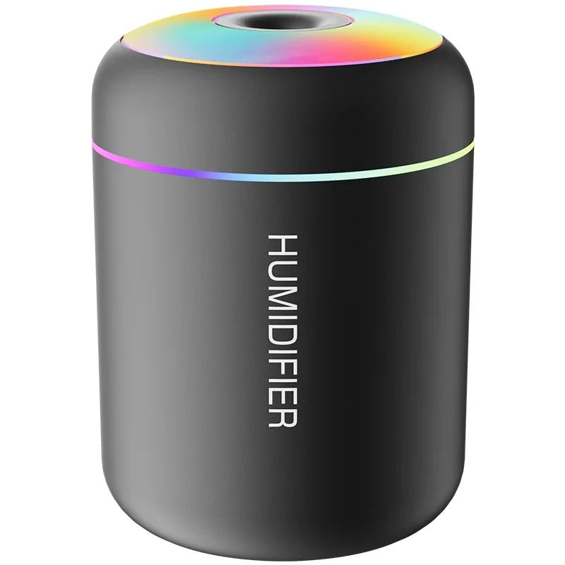 Powerful and Efficient Air Humidifier 180ML Aromatherapy Aroma Diffuser Essential Oil with Colorful Lights for Home Car Bedroom
