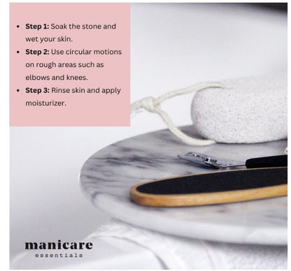 Natural Pumice Stone Foot Scrubber – Skin Polishing Stone for Dead Dry Skin, Calluses & Cracked Heels | Zinggal Qatar